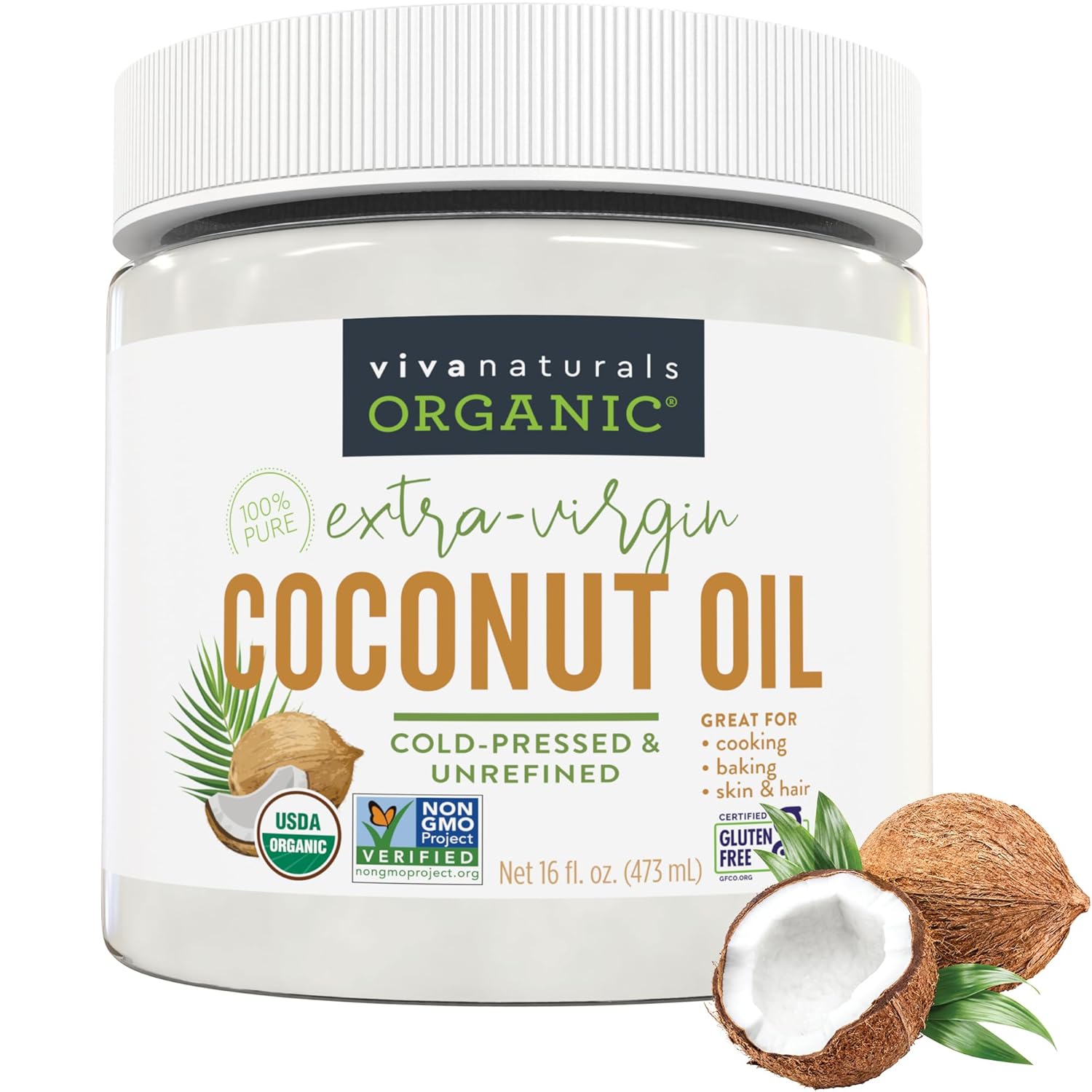 Viva Naturals EV Coconut Oil